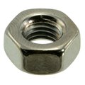 Midwest Fastener Hex Nut, 1/4"-28, Steel, Black Chrome, 10 PK 34112